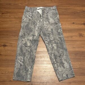 Hollister Men's Abstract Gray Chinos